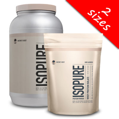 Isopure- Unflavored Whey Protein Isolate – Elite Nutritional Products